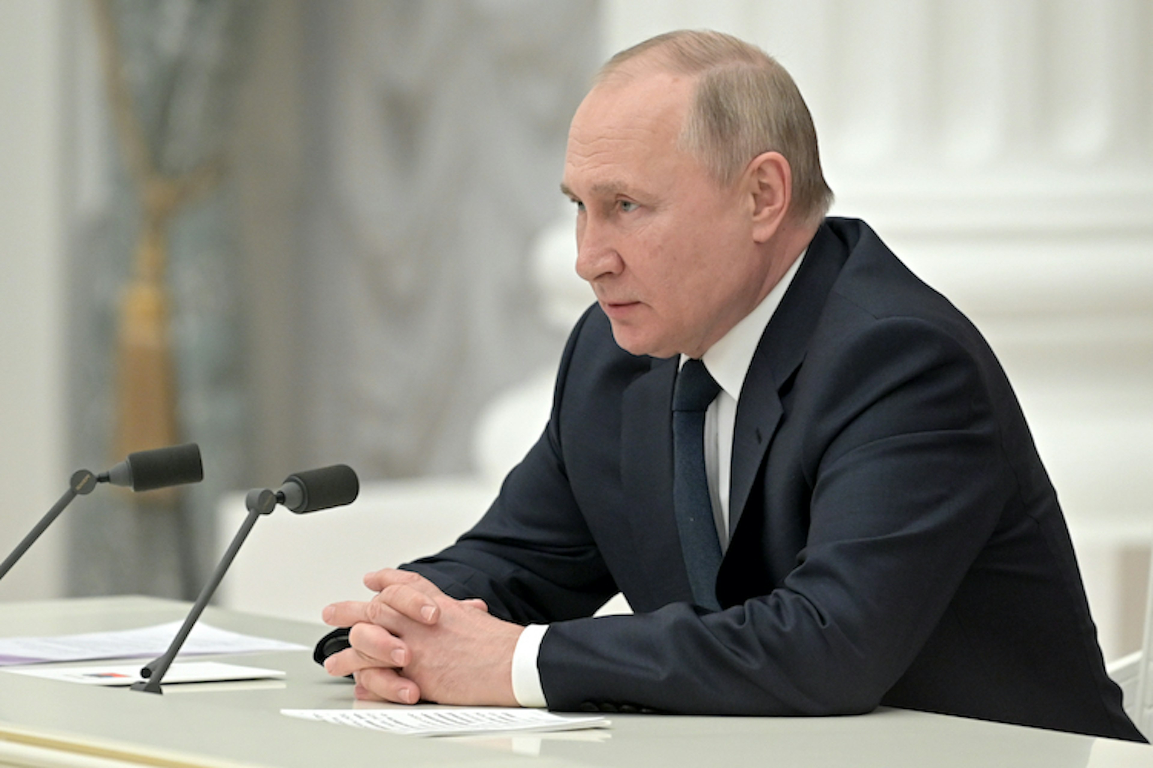 President Putin meets with Russian business leaders