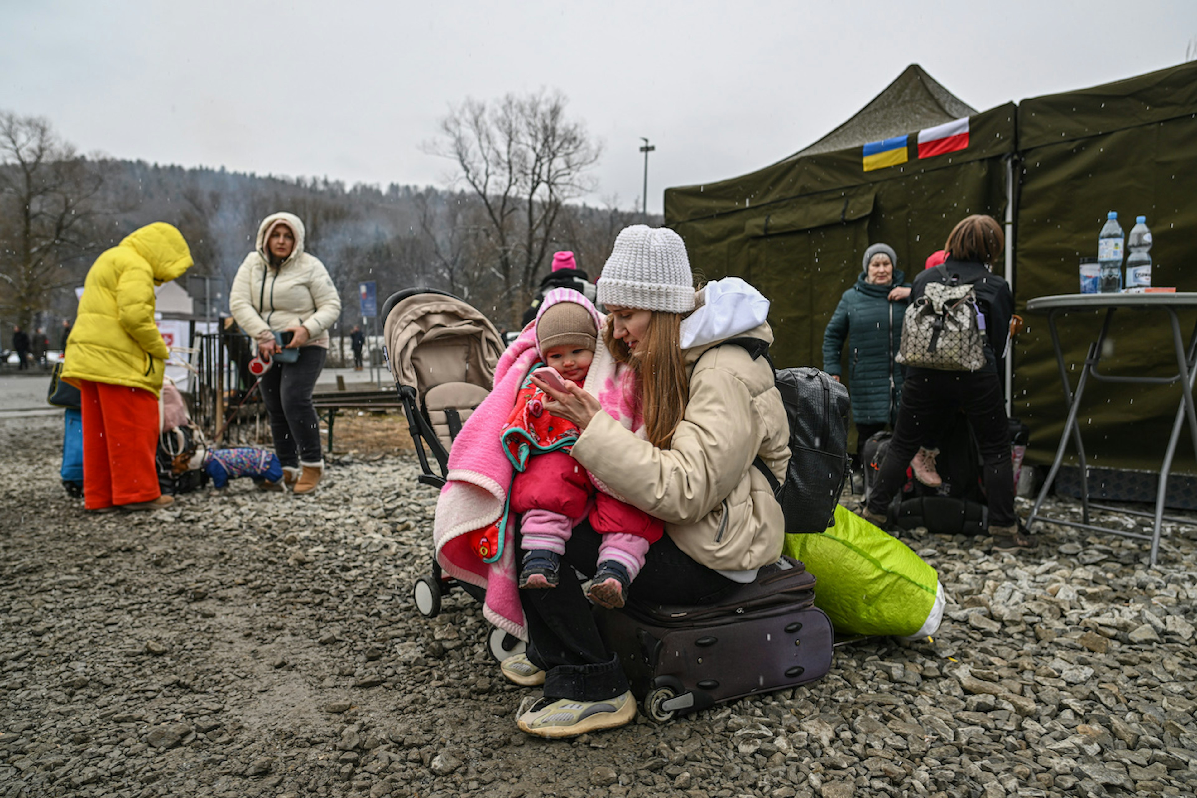 Over 1 Million Ukrainians Arrive In Poland Seeking Refuge From Russian Invasion