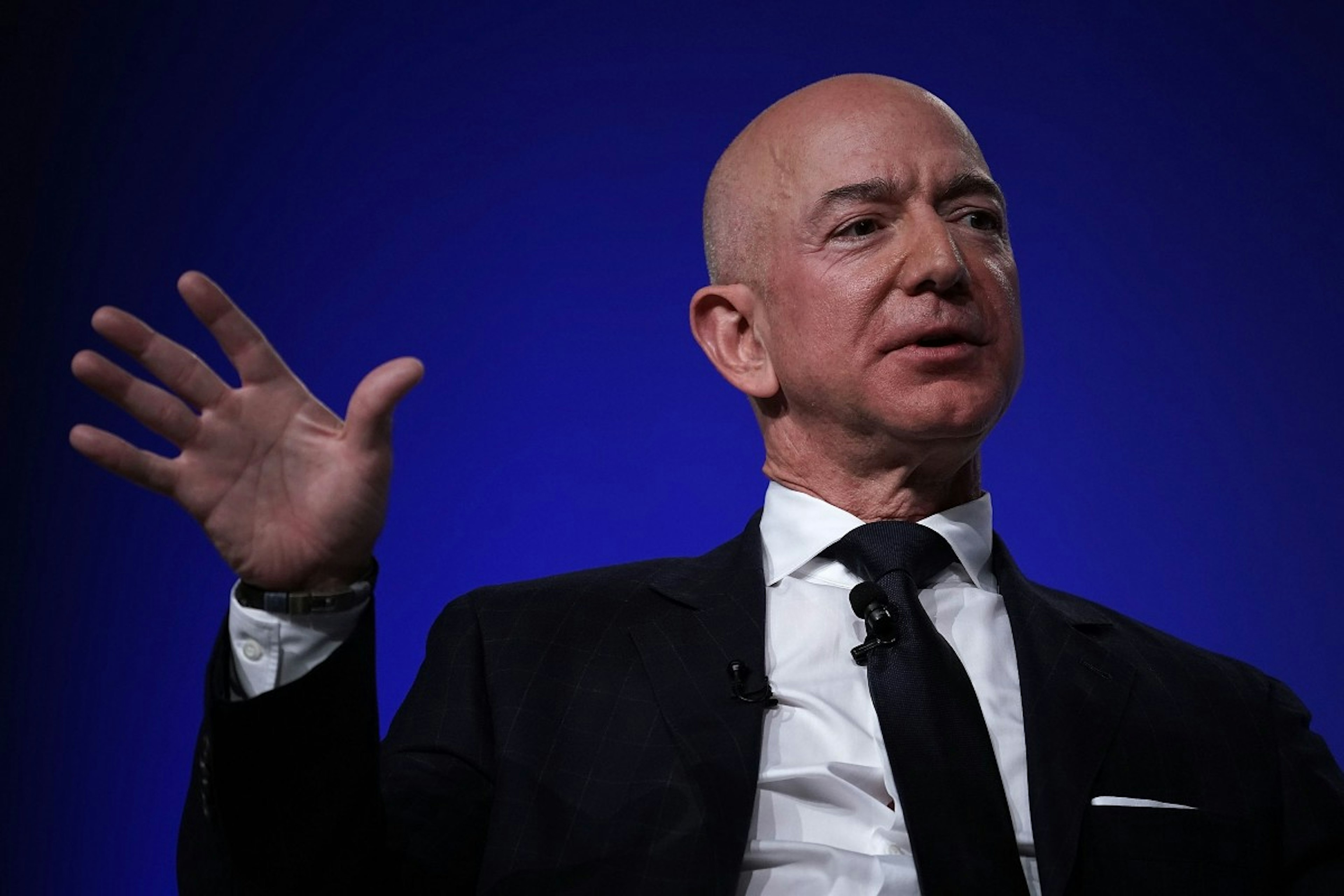 Jeff Bezos, fot. Alex Wong / Getty Images