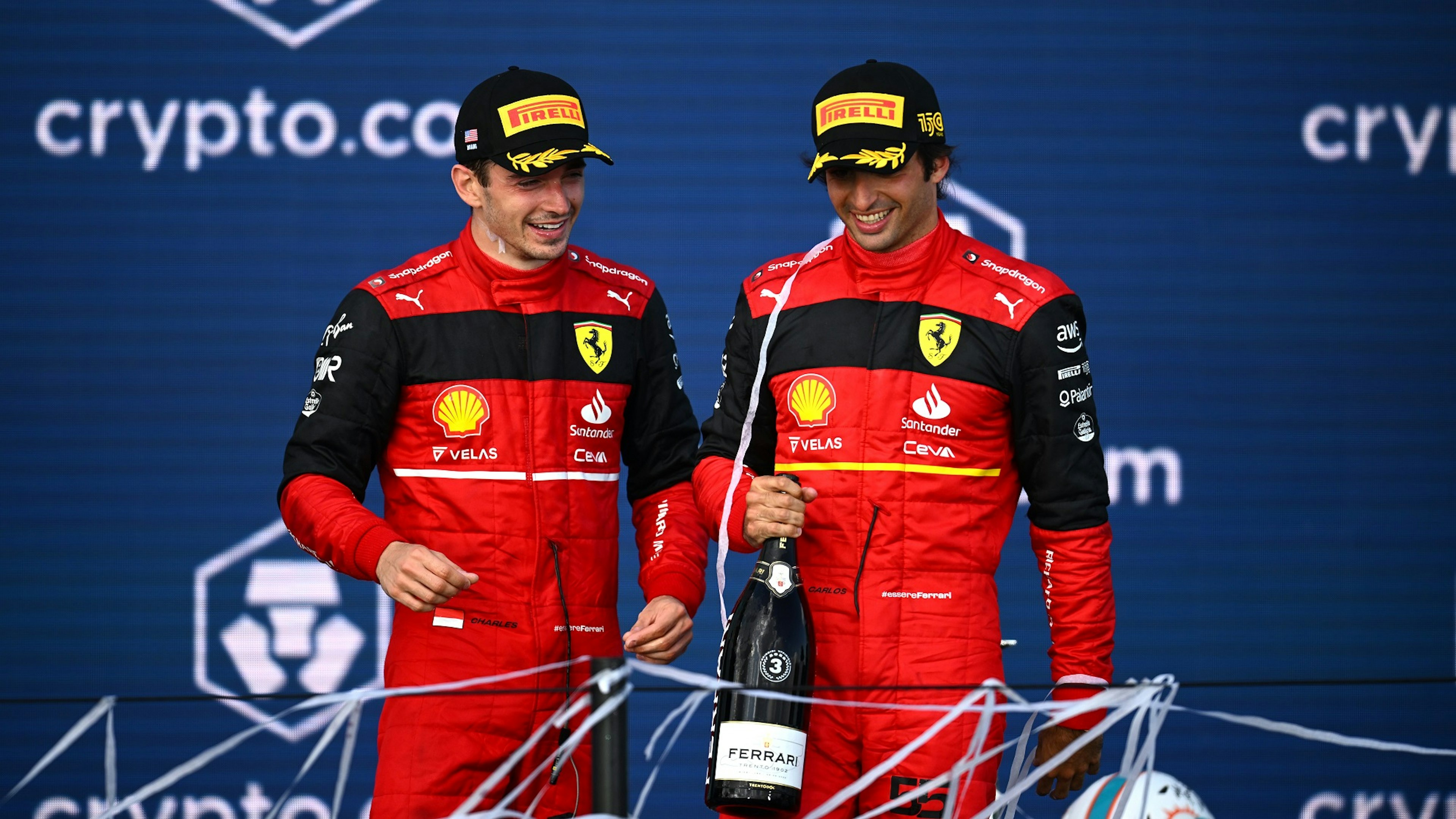 Charles Leclerc i Carlos Sainz