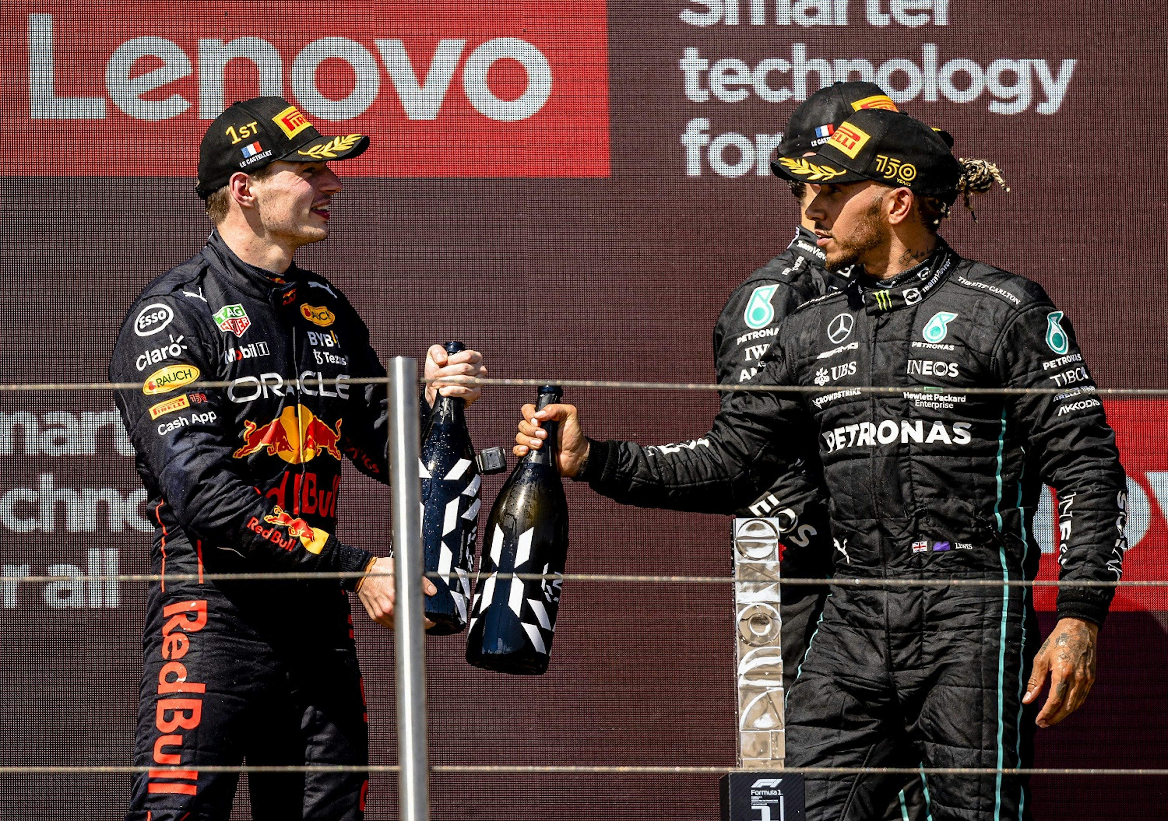 Max Verstappen i Lewis Hamilton