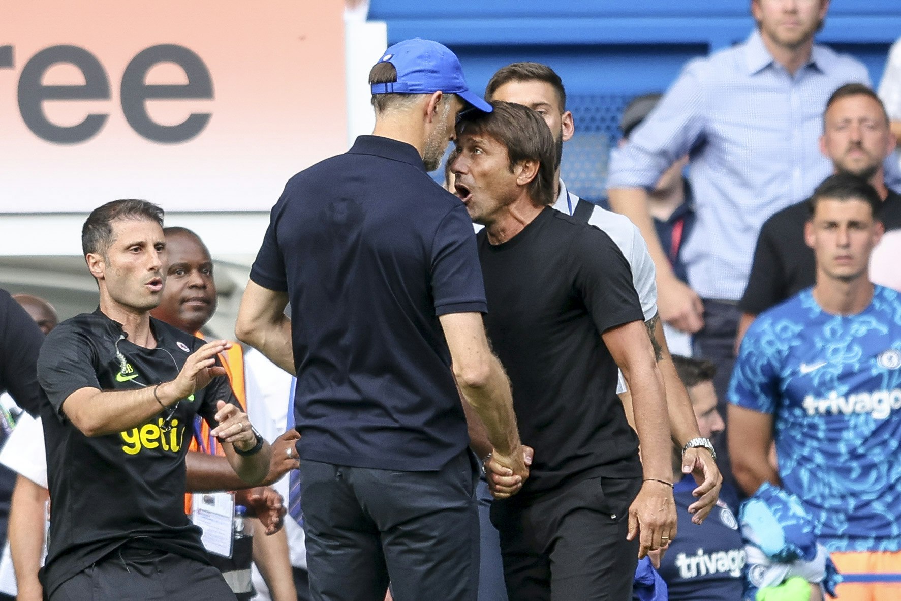 Thomas Tuchel i Antonio Conte - Chelsea vs Tottenham