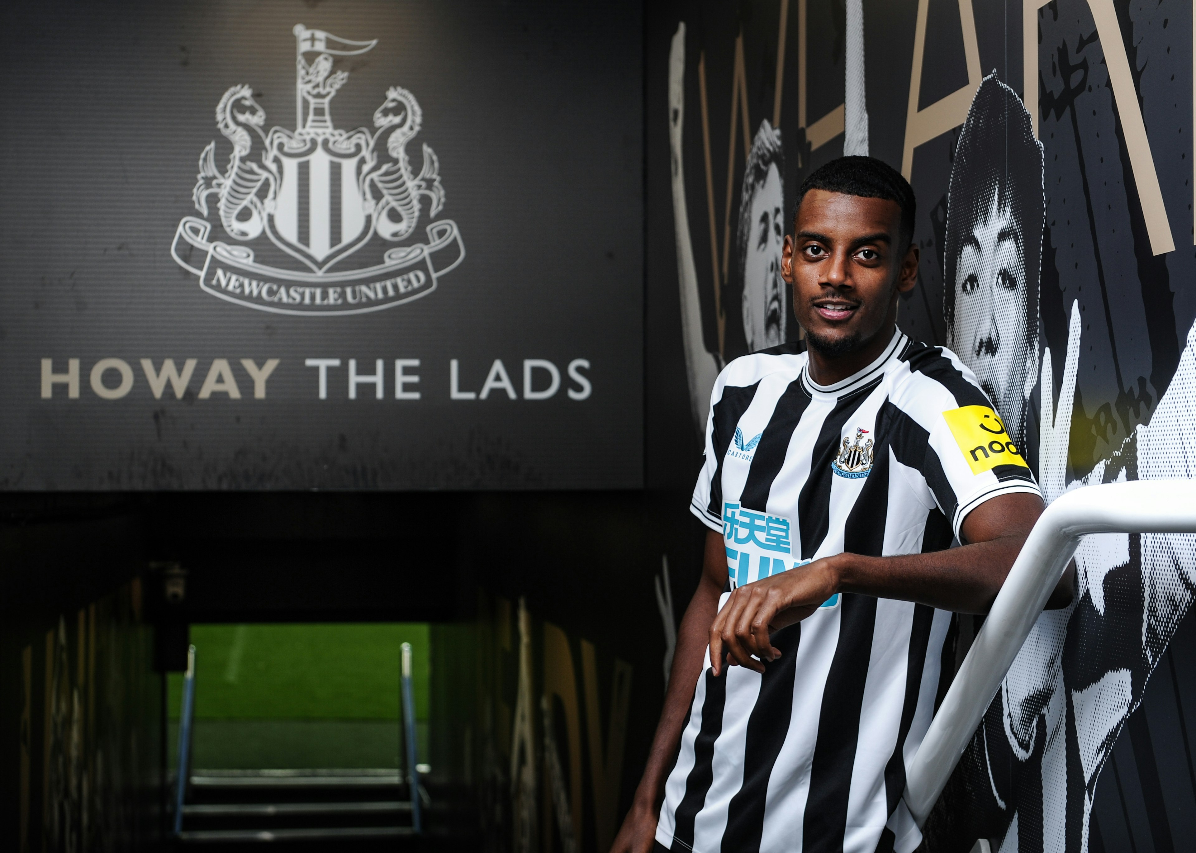 Newcastle United Unveil New Signing Alexander Isak