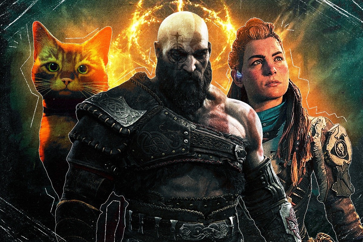 gaming God of War Ragnarok Horizon Forbidden West gry Stray Playstation