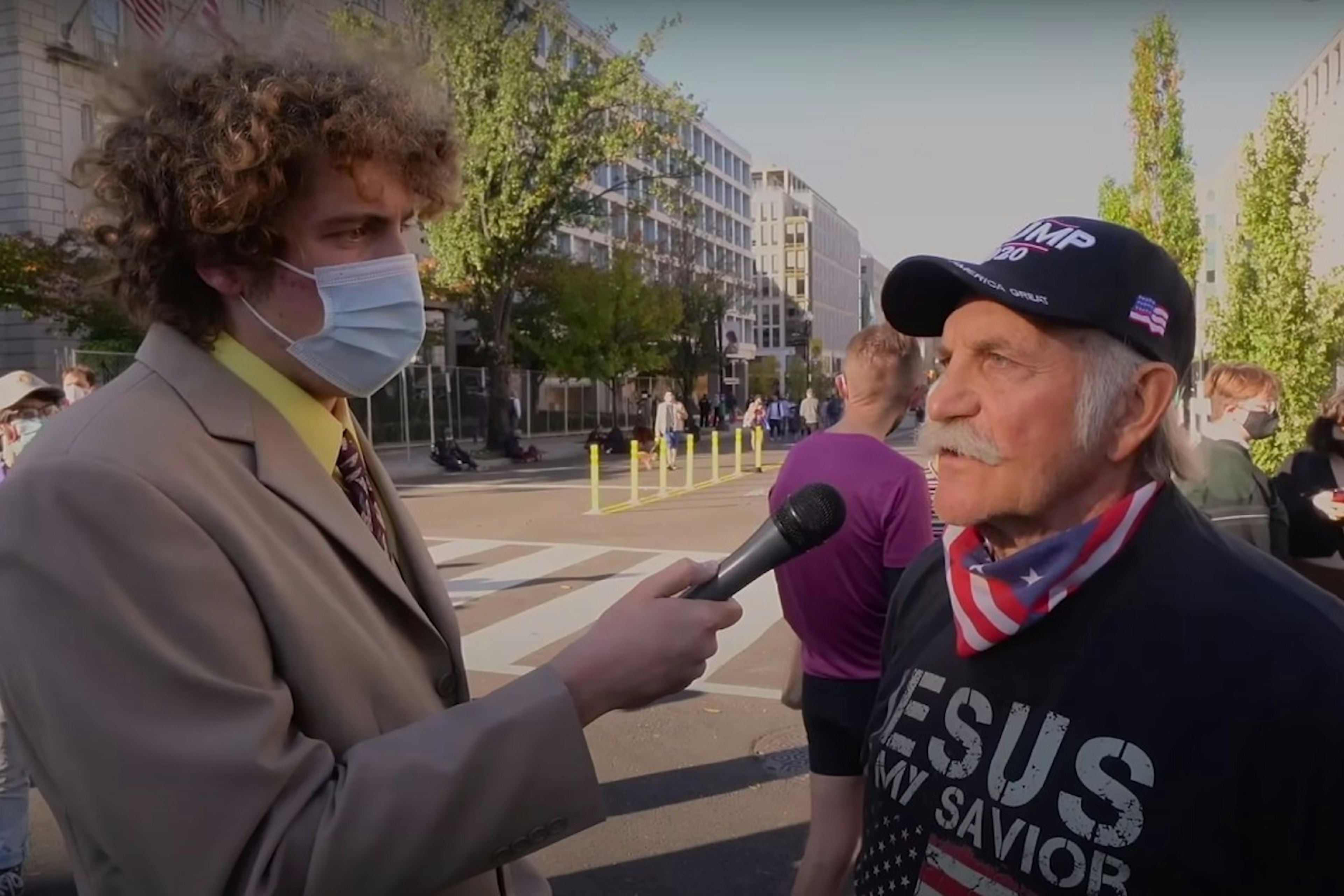 Andrew Callaghan, kadr z „This Place Rules” / HBO Max