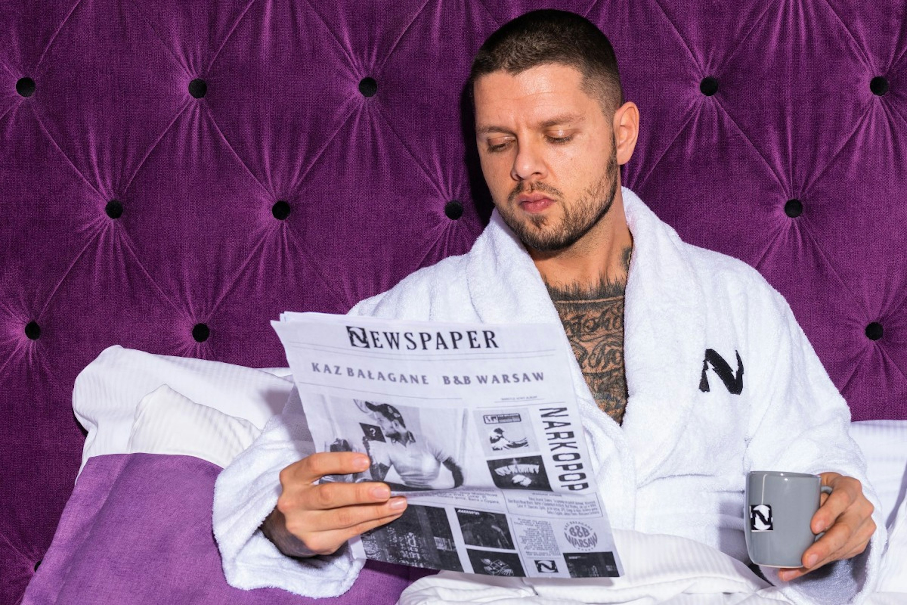 okładka „B&B Warsaw” Kaza Bałagane