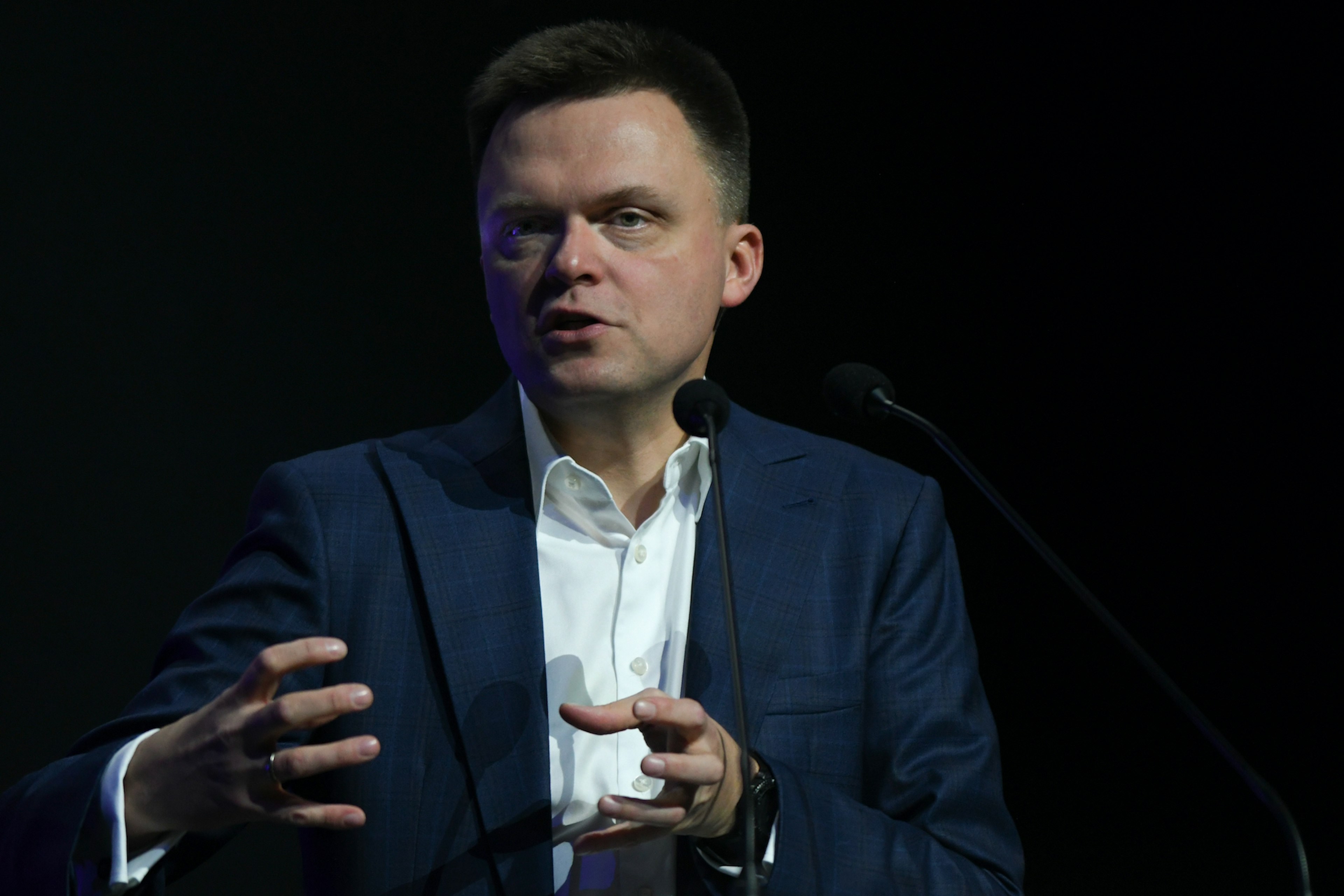 Szymon Holownia Runs For President Of Poland