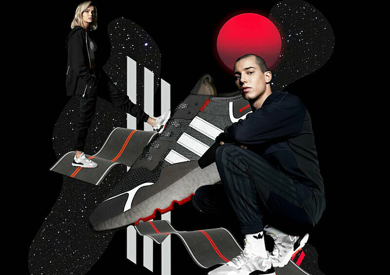adidas Originals prezentuje aplikację z rozszerzoną rzeczywistością. I ma dla was 6 par Nite Joggerów do wygrania