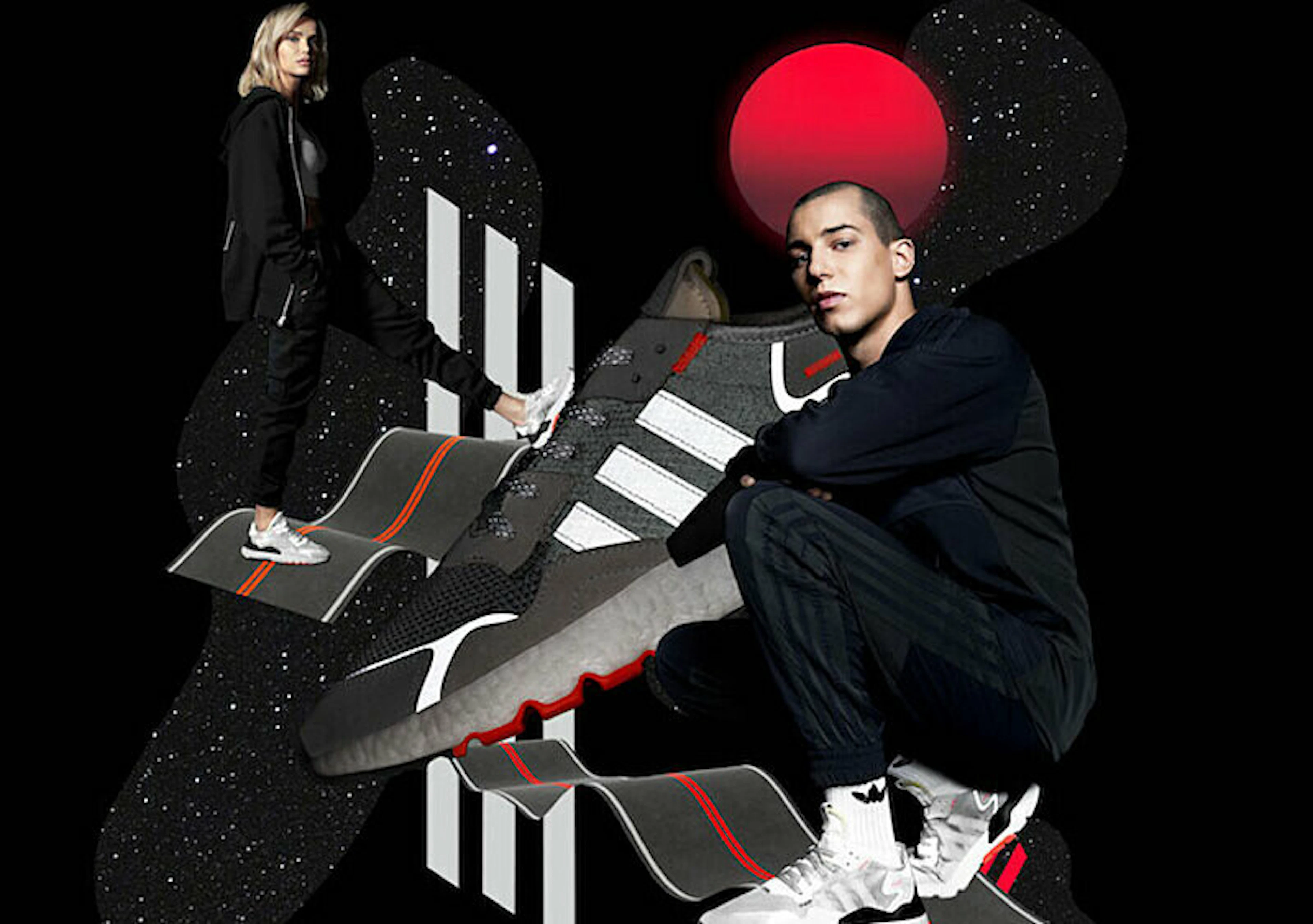 adidas Originals prezentuje aplikację z rozszerzoną rzeczywistością. I ma dla was 6 par Nite Joggerów do wygrania