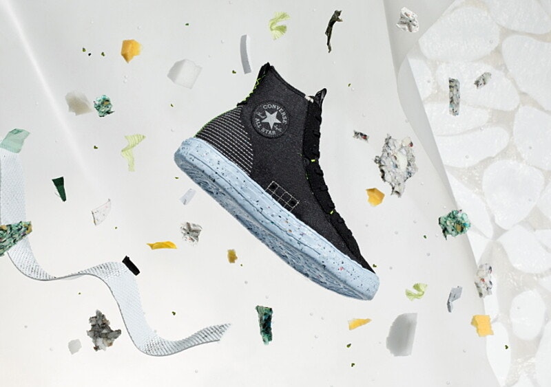 Converse patrzy w przyszłość - firma stworzyła buta zrobionego prawie w połowie z materiałów z recyklingu